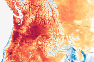 Map image for Astounding heat obliterates all-time records across the Pacific Northwest and Western Canada in June 2021